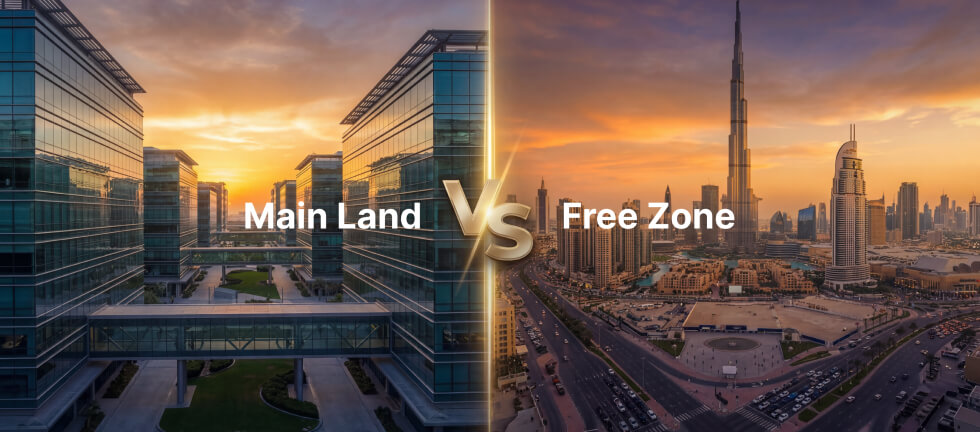 Main Land Vs Freezone Company Setup 2026