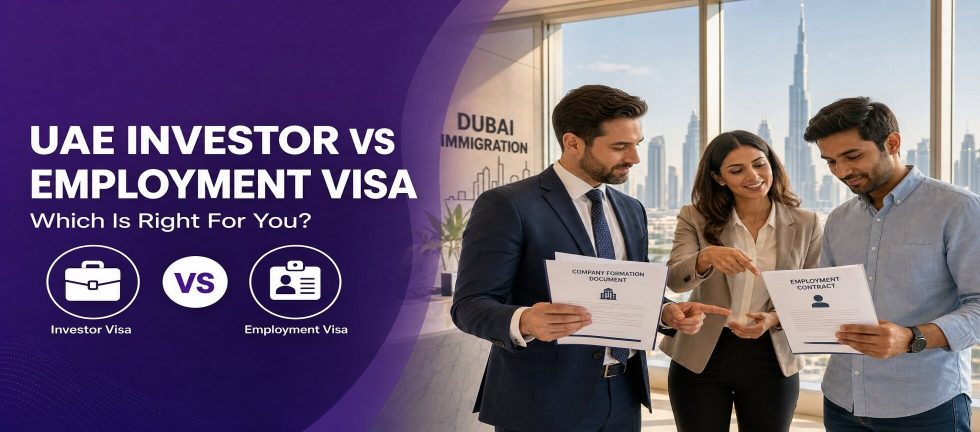 UAE Investor vs Employment Visa